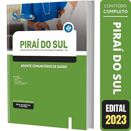 Apostila Piraí do Sul PR - Agente Comunitário de Saúde