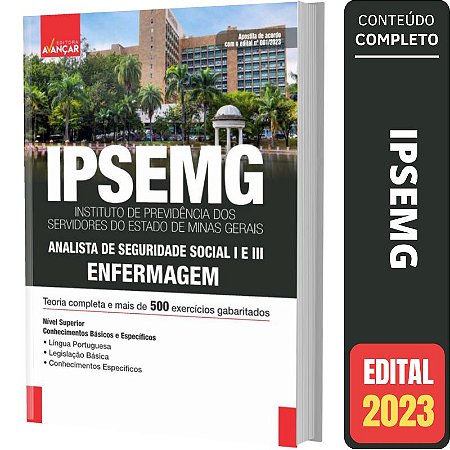 Apostila Ipsemg - Analista Social 1 E 3 - Enfermagem