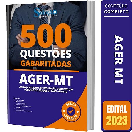 Caderno de Questões AGER-MT - Questões Gabaritadas