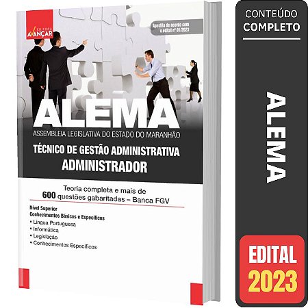 Apostila Concurso ALEMA - ADMINISTRADOR