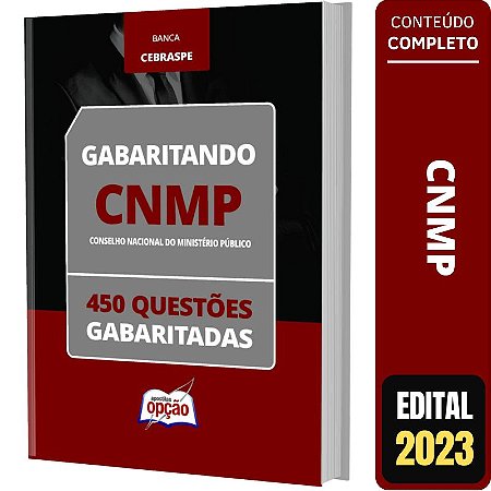 Caderno de Testes CNMP - Questões Gabaritadas