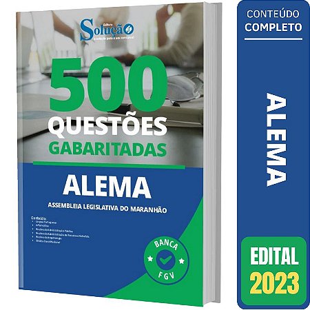 Caderno de Questões ALEMA - Gabaritadas