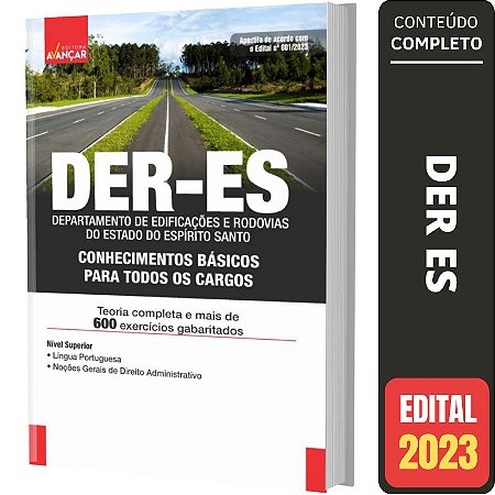 Apostila Der Es - Conhecimentos Básicos Para Todos Os Cargos