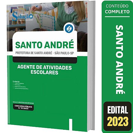 Apostila Santo André SP - Agente de Atividades Escolares