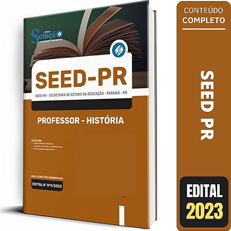 Apostila SEED PR - Professor de História