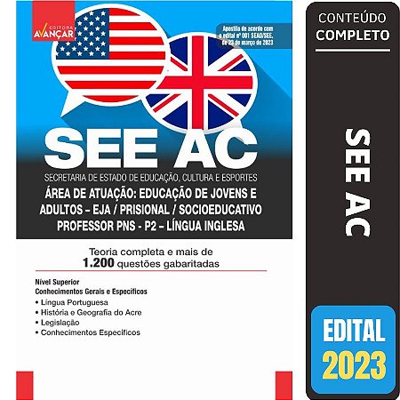 Apostila Concurso SEE AC - Língua Inglesa