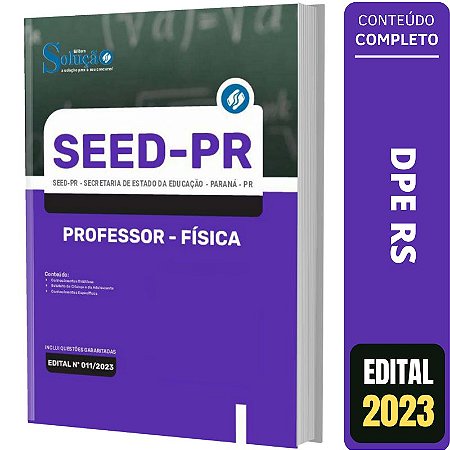 Apostila Concurso SEED PR - Professor - Física