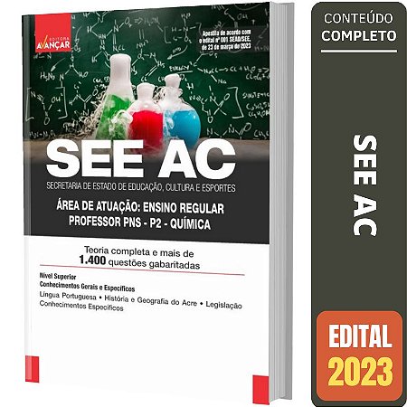 Apostila Concurso SEE AC - Professor PNS - P2 - QUÍMICA
