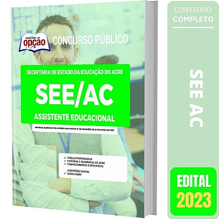 Apostila Concurso SEE AC - Assistente Educacional