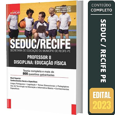 Apostila Seduc Sme Recife -professor 2 - Educação Física