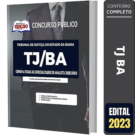 Apostila Concurso TJ BA - Comum Analista Judiciário