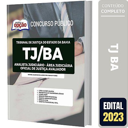 Apostila Concurso TJ BA - Oficial de Justiça Avaliador
