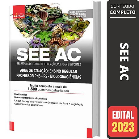 Apostila SEE AC - Professor PNS - P2 - Biologia/Ciências
