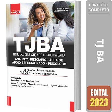 Apostila Concurso Tj Ba - Analista Especializado Psicólogo