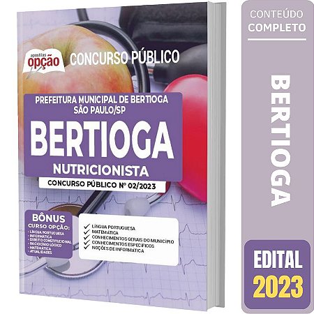 Apostila Concurso Bertioga SP - Nutricionista