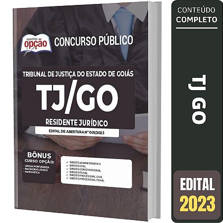 Apostila TJ GO - Residente Jurídico