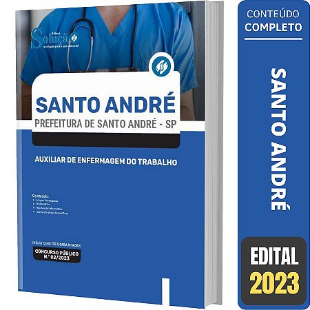 Apostila Santo André SP - Auxiliar de Enfermagem do Trabalho