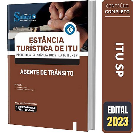 Apostila Prefeitura de Itu SP - Agente de Trânsito