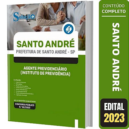 Apostila Santo André SP - Agente Previdenciário