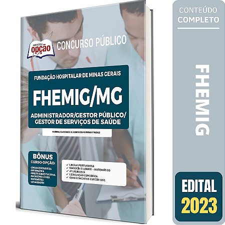 Apostila FHEMIG - Administrador Gestor Público e Serviços