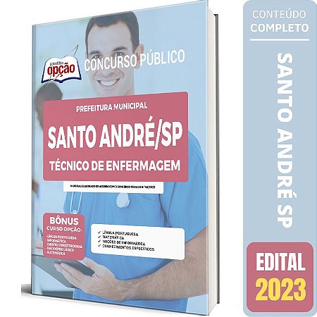 Apostila Concurso Santo André SP - Técnico de Enfermagem