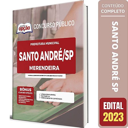 Apostila Concurso Santo André SP - Merendeira