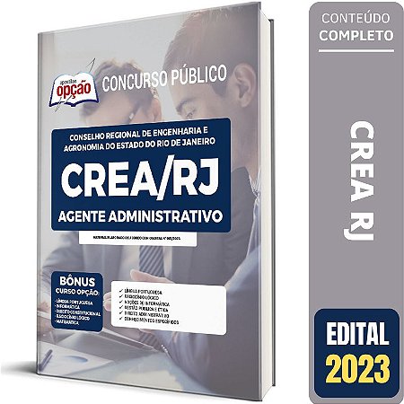 Apostila Concurso CREA RJ - Agente Administrativo