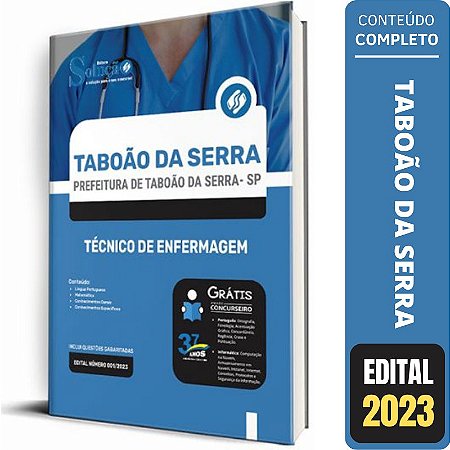 Apostila Taboão da Serra SP - Técnico de Enfermagem