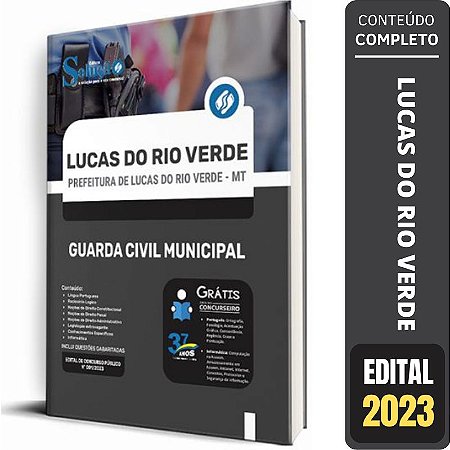 Apostila Lucas do Rio Verde MT - Guarda Civil Municipal