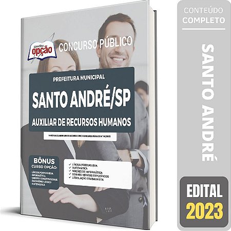 Apostila Santo André SP - Auxiliar de Recursos Humanos
