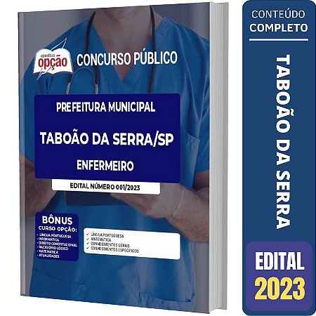 Apostila Concurso Taboão da Serra SP - Enfermeiro