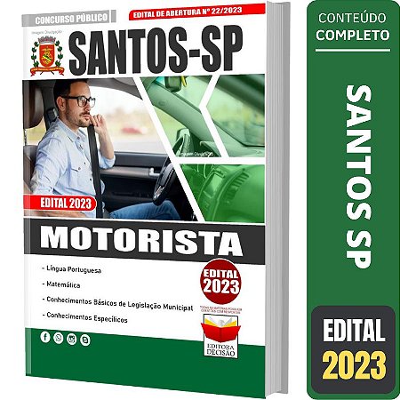 Apostila Concurso Santos Sp - Motorista