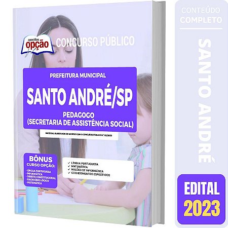 Apostila Prefeitura Santo André SP - Pedagogo