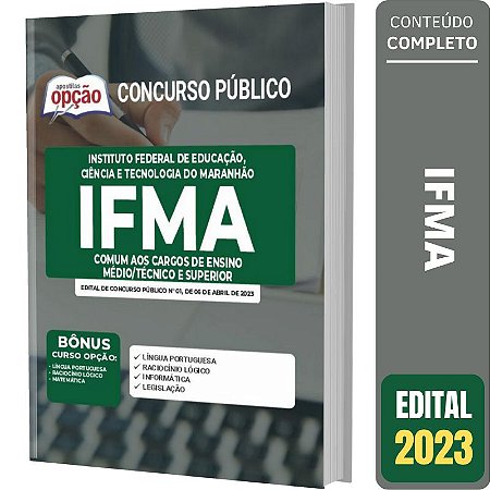 Apostila IFMA Comum Cargos Ensino Médio/Técnico e Superior
