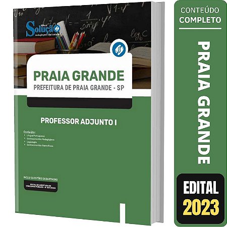 Apostila Concurso Praia Grande SP - Professor Adjunto I