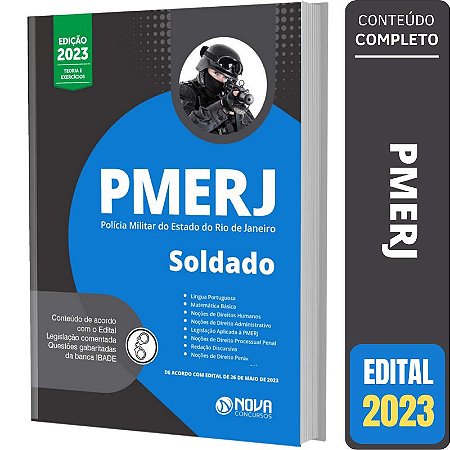 Apostila PMERJ 2023 - Soldado