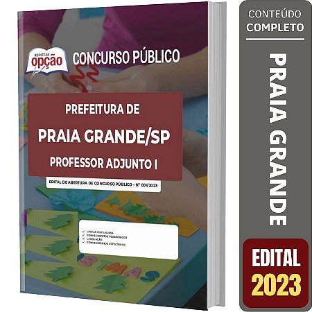 Apostila Concurso Praia Grande SP - Professor Adjunto 1