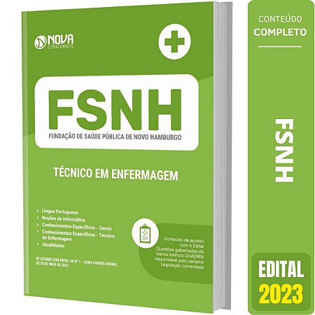Apostila Concurso FSNH - Técnico de Enfermagem