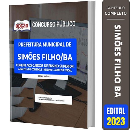 Apostila Concurso Simões Filho BA - Comum Ensino Superior
