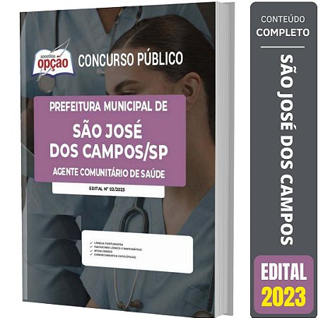 Apostila São José dos Campos SP - Agente de Saúde