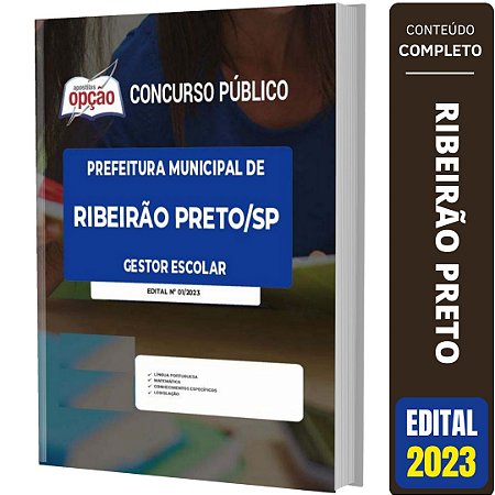 Apostila Prefeitura Ribeirão Preto SP - Gestor Escolar