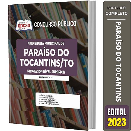 Apostila Paraíso do Tocantins - Professor Nível Superior