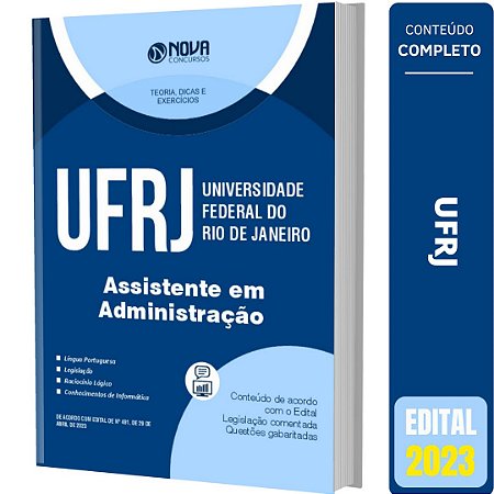 Apostila UFRJ 2023 - Assistente em Administração
