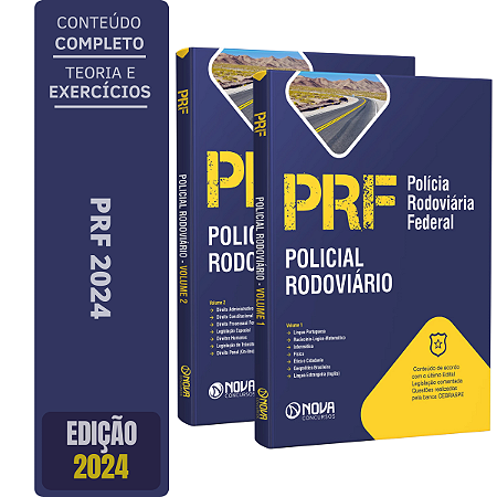 Apostila PRF 2024 - Policial Rodoviário Federal