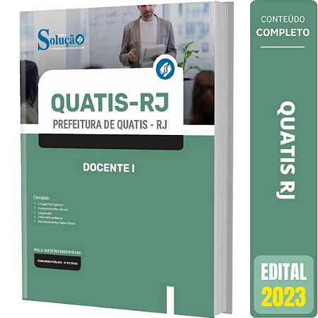 Apostila Concurso Quatis RJ - Docente I