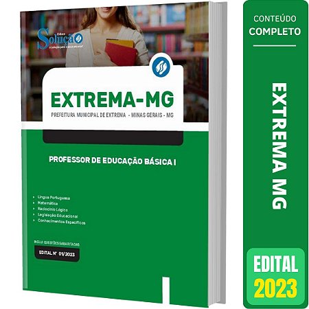 Apostila Prefeitura Extrema MG 2023 - Professor Educação Básica 1