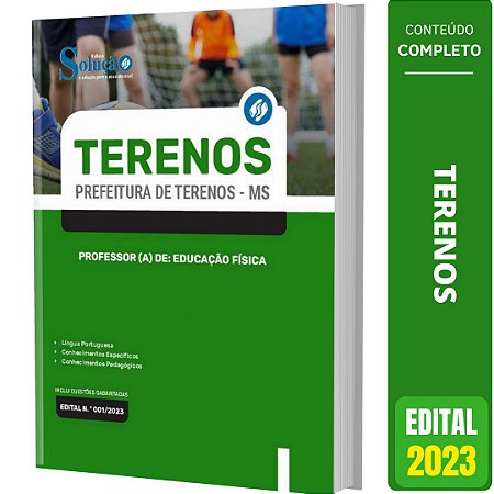 Apostila Prefeitura de Terenos MS 2023 - Professor(a) de Educação Física