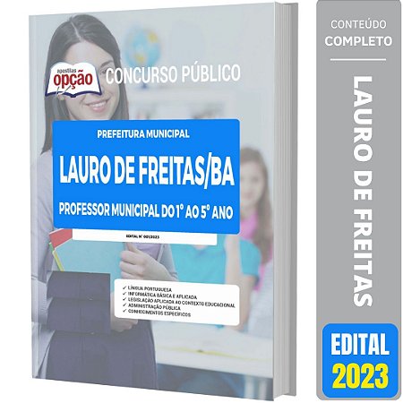 Apostila Prefeitura de Lauro de Freitas BA 2023 - Professor Municipal do 1º ao 5º ano