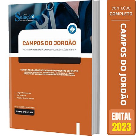Apostila Campos do Jordão 2023 - Comum Fundamental Completo