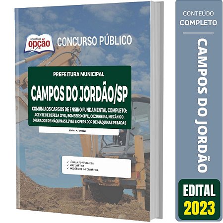 Apostila Campos do Jordão SP - Ensino Fundamental Completo